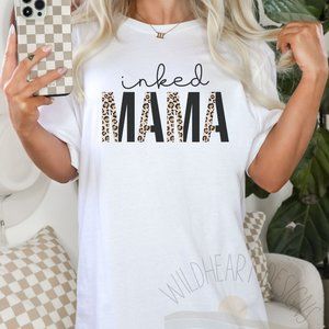 Inked Mama Graphic T-shirt, Mother's Day Shirt, Maternity Shirt, Unisex Tee